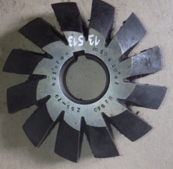 Kotoučová fréza na evolventní ozubení m10x20ox7 z-55-79